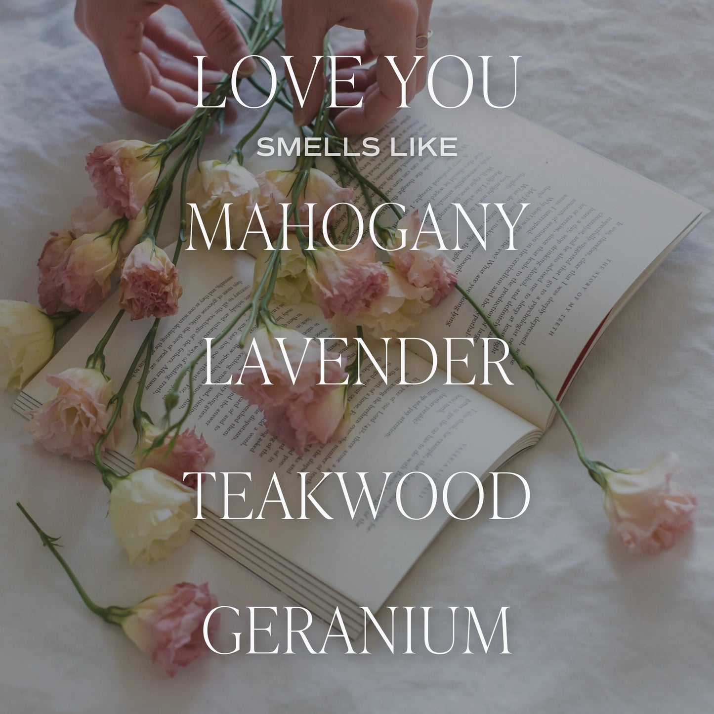 "Love You" Soy Candle - Sweet Water Decor