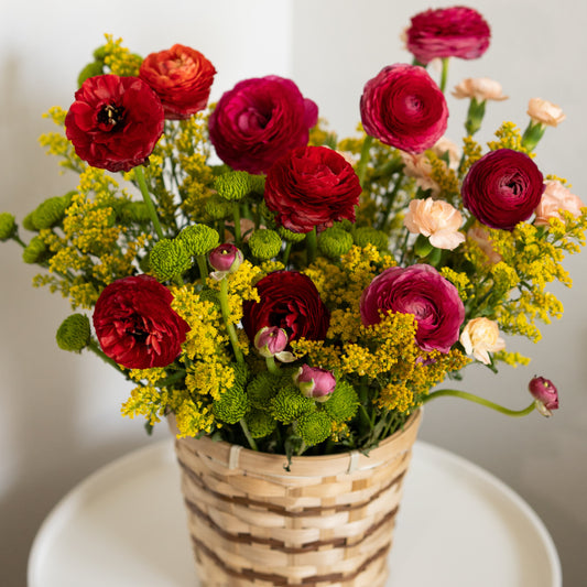 California Garden Arrangement | Basket